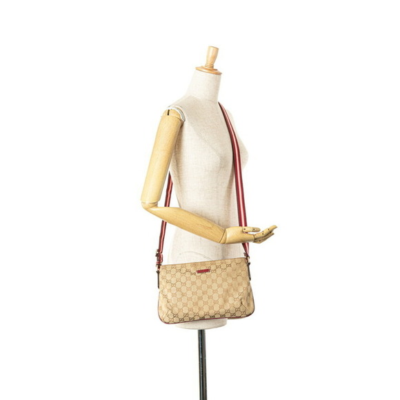 GUCCI Beige Leather Shoulder Bag - Picture 12 of 12